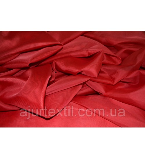 Вуаль однотонный (красный)