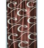 Штора блэкаут Турция "Версаль" коричневый