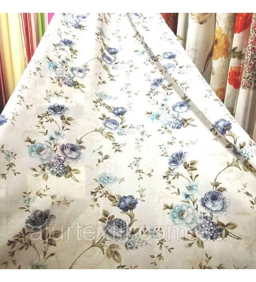 Тюль шелк "Незабудка"