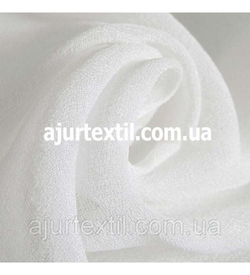 Тюль лен "Инрея" молочная