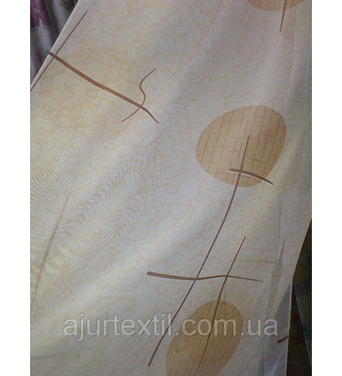 Тюль печать "Солнечный круг"