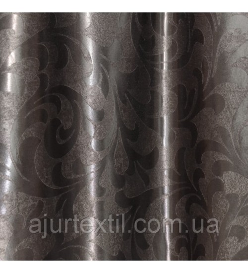 Штора Блэкаут "Превосходство" шоколад светонепроницаемые  шторы