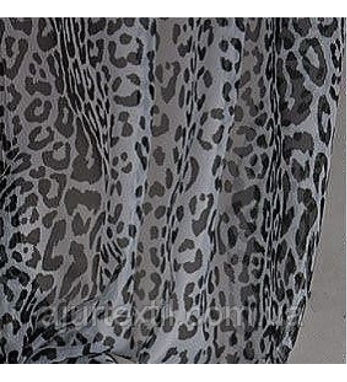 Тюль печать "Леопард"