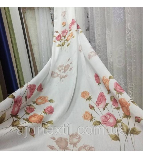 Тюль батист "Роза Ветра"
