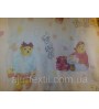 Тюль детская печать "Мишка Тедди " 