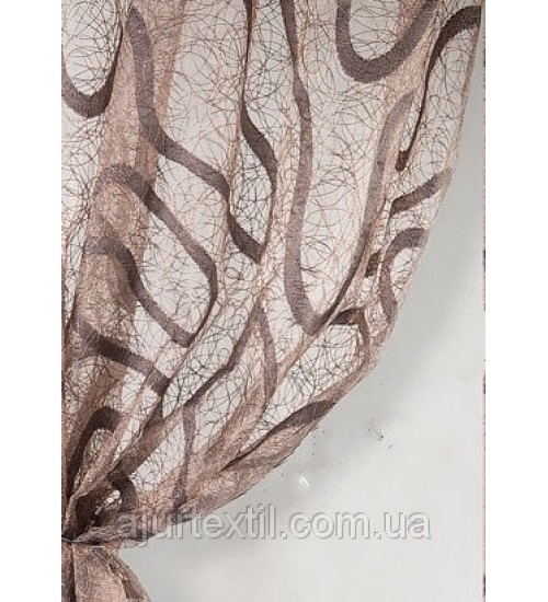 Тюль органза  "Паутинка 1"