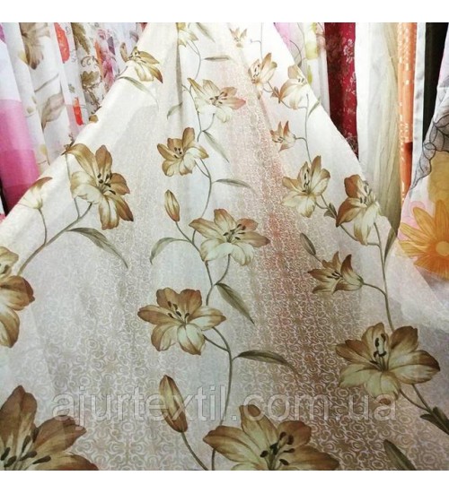 Тюль печать "Карин"