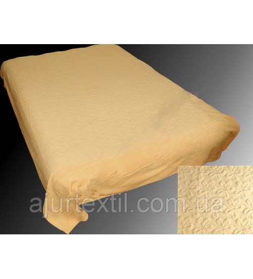 Плед "Комфорт" желтый 1,5