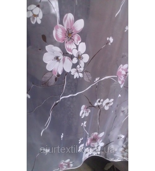 Тюль органза деворе "Биарриц"