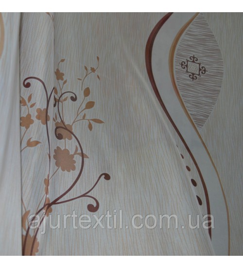 Тюль печать "Волна"