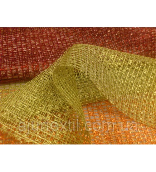 Тюль сетка зелень