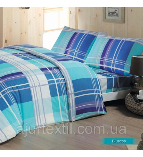 Постельный комплект Ранфорс "Bluecos Desen"