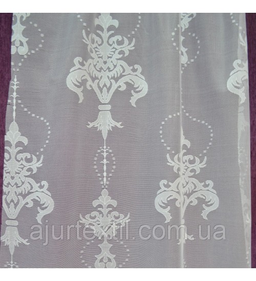 Тюль жаккард " Дамаск"