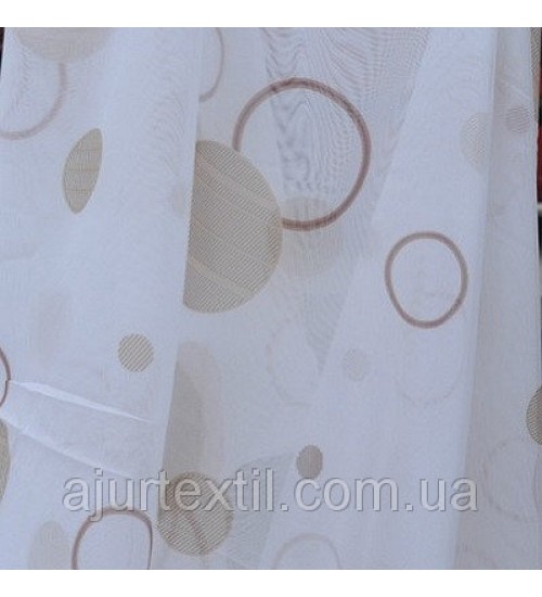 Тюль печать "Колечка"