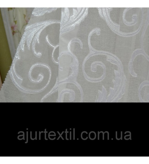 Тюль лен "Ломбарджия"