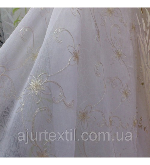 Тюль кристалон "Изумруд"