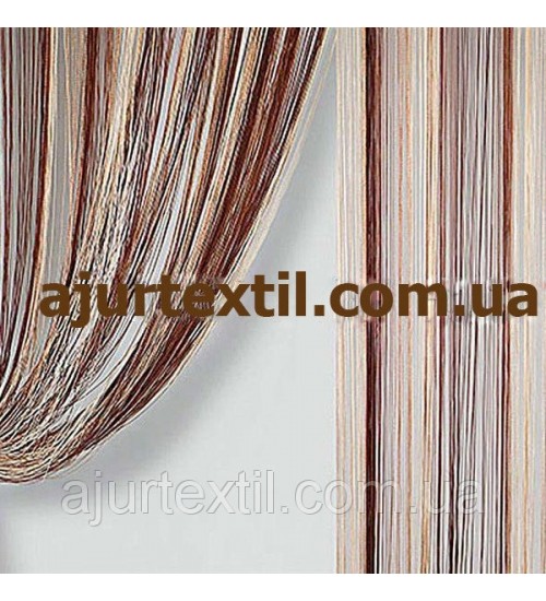 Шторы нити радуга  27