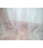 Тюль лен с кристалоном "Валенсиана" молочная