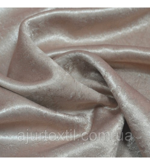 Штора блэкаут "Королевская" беж