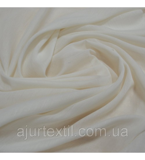 Тюль Батист Турция "Елизабет" нежный крем