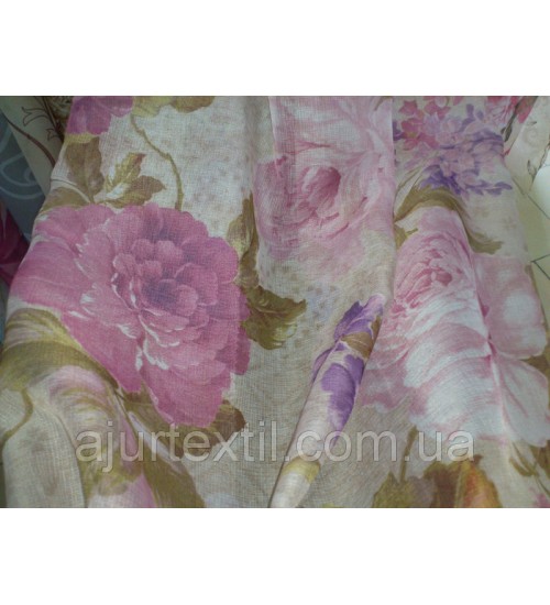 Тюль французский кристалон  "Санлис"