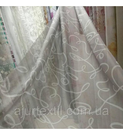 Тюль печать "Таинственность" 