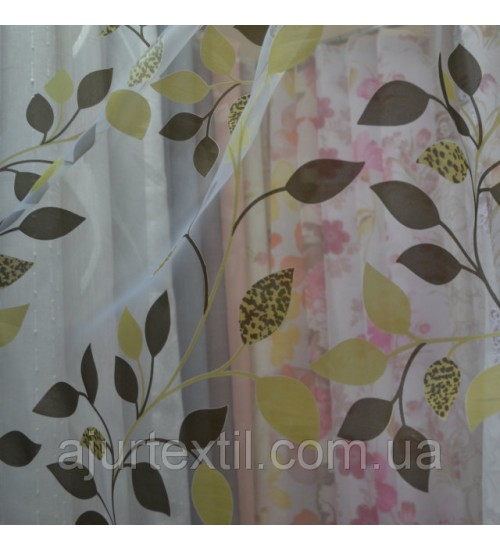 Тюль органза деворе "Нильсия"