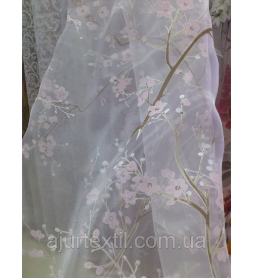 Тюль органза деворе "Альби"