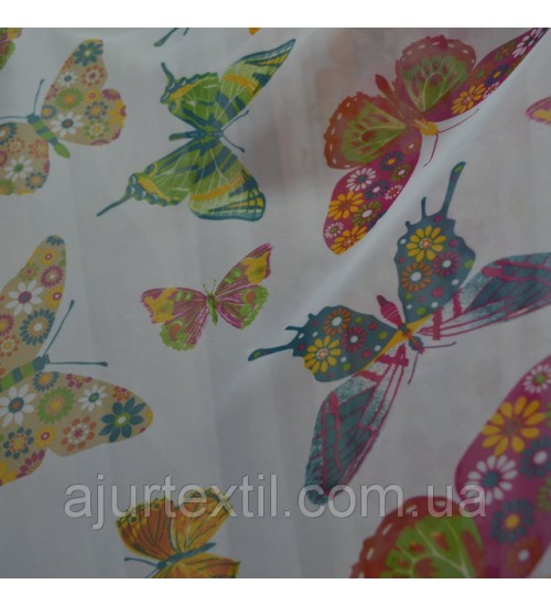 Тюль детская "Цветная Бабочка"