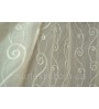 Тюль лен " Сейшела" молочная