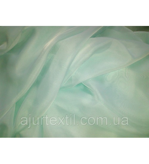 Вуаль однотонный (бирюза )