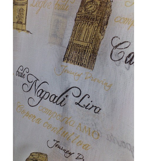 Тюль печать "Голивуд"