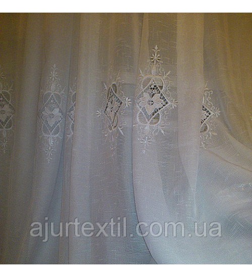 Тюль лен " Топаз"