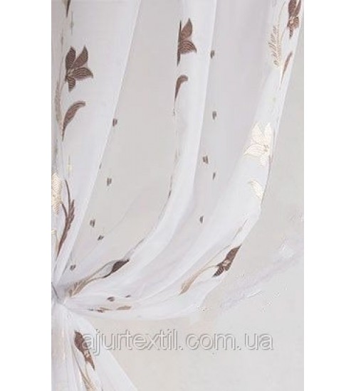 Тюль вуаль фентези "Ангелит беж"