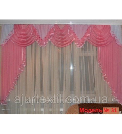Ламбрекен для зала,спальни №31