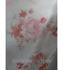 Тюль вуаль печать  "Колокольчик и розочка"