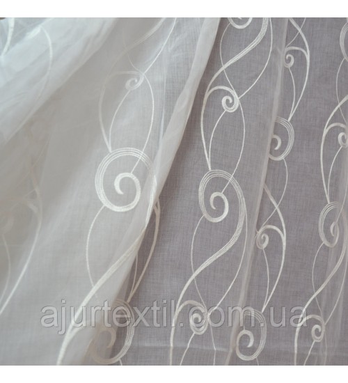 Тюль лен "Сейшела"