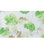 Тюль  микровуаль печать " Маки зелень "