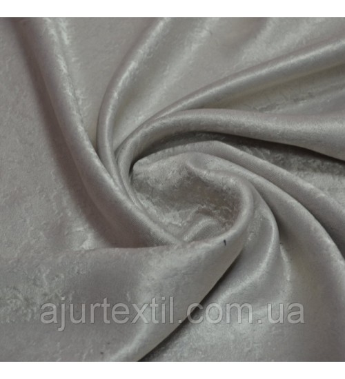 Штора блекаут "Королевская" стальная