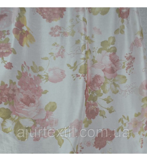 Тюль микровуаль "Роуз"