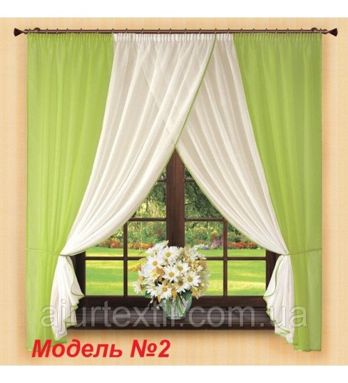 Ламбрекен для кухни №2