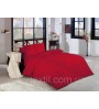 Постельный комплект Ранфорс красный