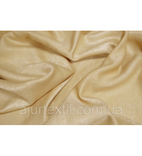 Штора велюр -софт светлый беж