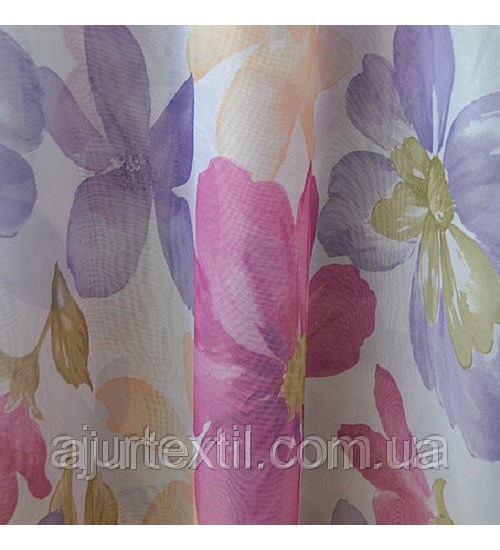 Тюль печать "Весна"