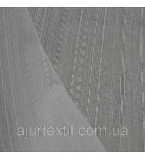 Тюль лен " Ибера" молочная