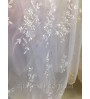Тюль кристалон "Моника" белая