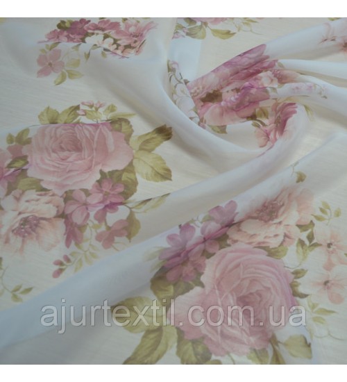 Тюль вуаль "Лейла" фиолет