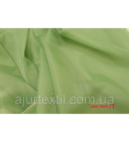 Вуаль однотонный (зелень)